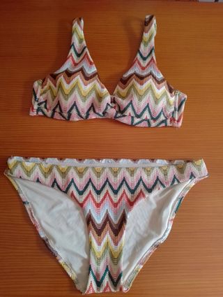 Bikini multicolor estampado