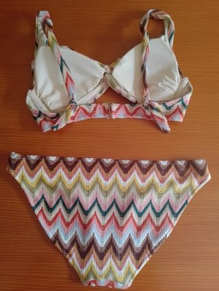 Bikini multicolor estampado