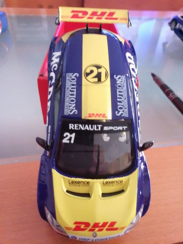 Scalextric Renault Megane Trophy-Coche carreras