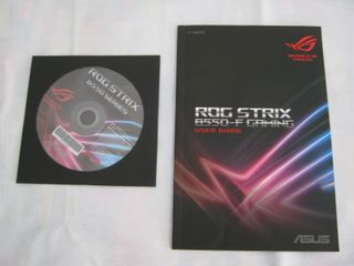 CD y Manual - ASUS RoG Strix B550-f