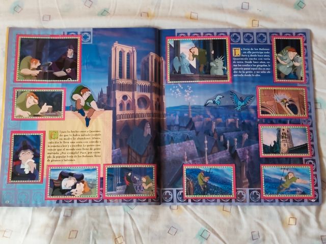 Álbum Panini - El Jorobado de Notre Dame