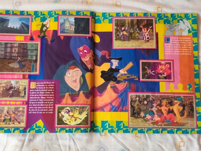Álbum Panini - El Jorobado de Notre Dame