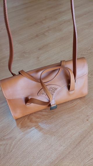 Borsa a tracolla in pelle Montini made in Italy 