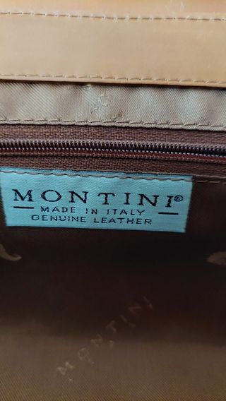 Borsa a tracolla in pelle Montini made in Italy 