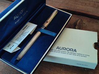 Stilografica Aurora Argento 925%