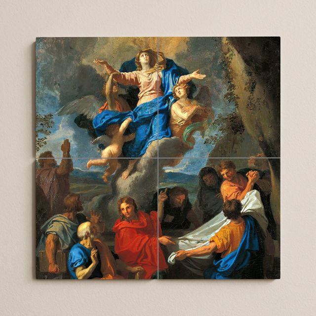 Mural cerámico Asunción de la Virgen – barroco