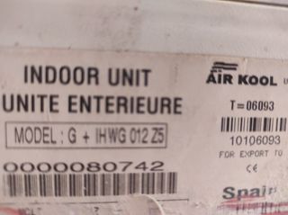 Rodete turbina ventilador aire
Varías medidas 