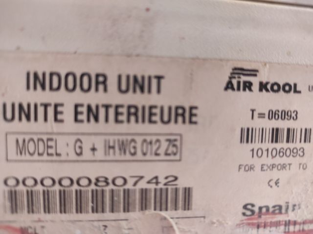 Rodete turbina ventilador aire
Varías medidas