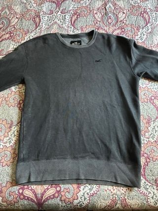 Sudadera Hollister gris - Talla M