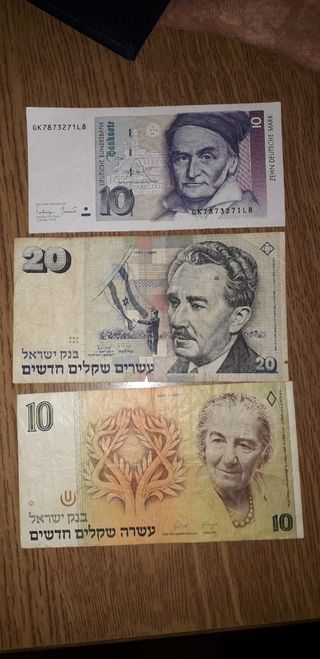 Banconote antiche: 15 pezzi