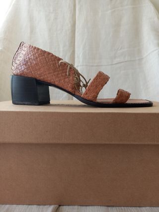 Sandalias FARRUTX trenzadas beige