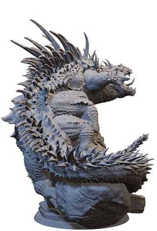 Miniatura Basilisco in Resina (D&D)