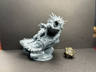 Miniatura Basilisco in Resina (D&D)