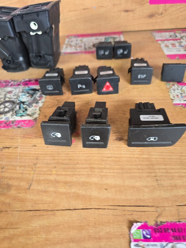 Botones VW T5 Multivan - 14 piezas