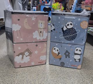 Cajoneras Infantiles 2 Niveles Animalitos