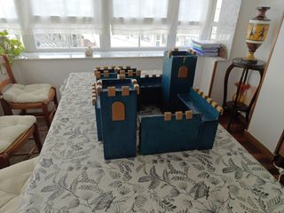 Castillo madera infantil vintage