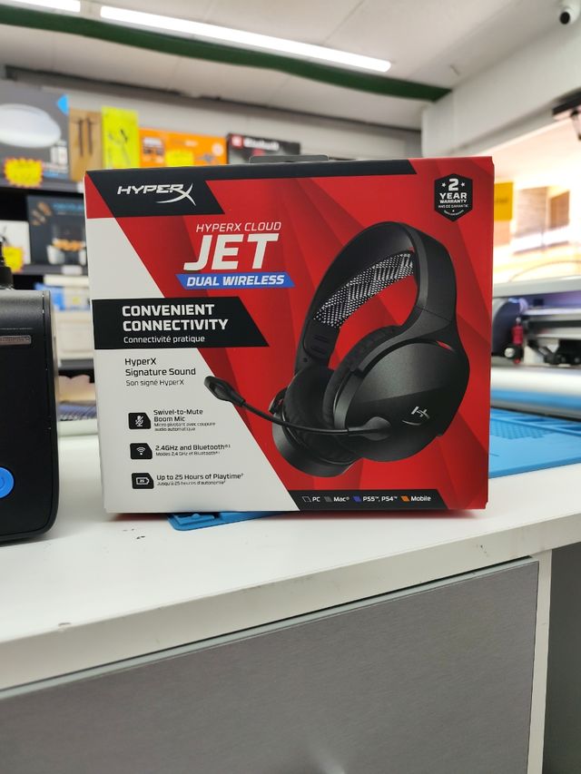 HyperX Cloud Jet - Auriculares inalámbricos