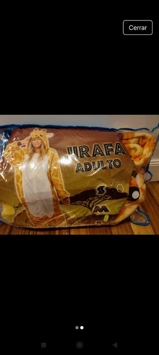 Disfraz Jirafa Adulto Talla L