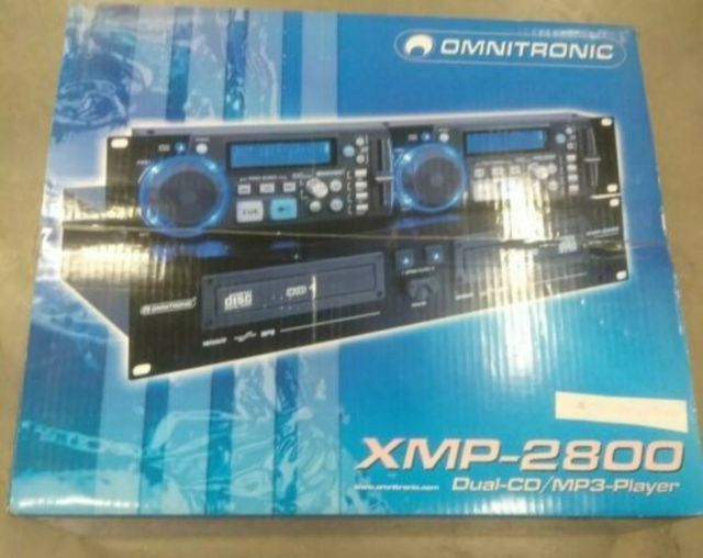 Consolle Omnitronic MPX-2800: Mixer DJ CD MP3