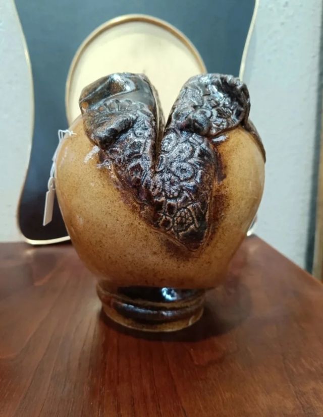 Escultura cabeza Himba