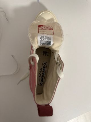 Converse Chuck Taylor altas rosa