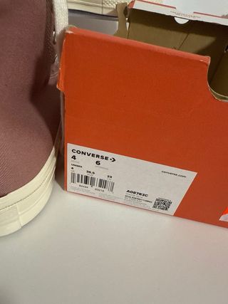 Converse Chuck Taylor altas rosa