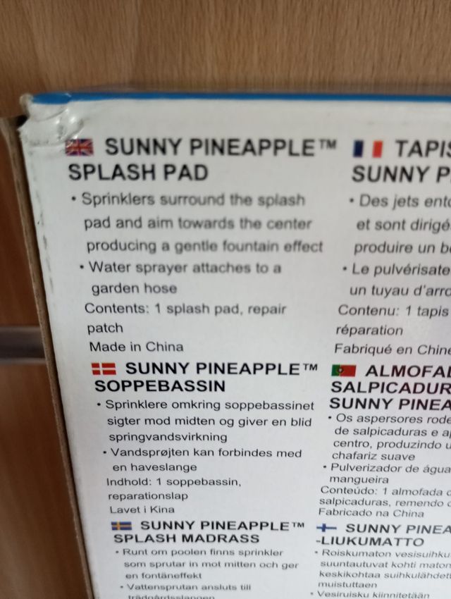 Piscina infantil Bestway piña