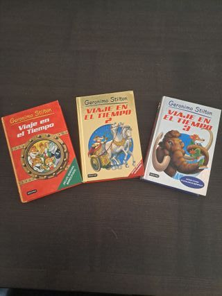 Stilton: viaje en el tiempo 1, 2 y 3