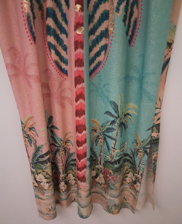 Vestido Zikan Fashion lurex