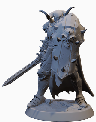 Miniatura Paladino Resina D&D