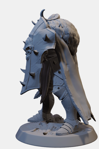 Miniatura Paladino Resina D&D