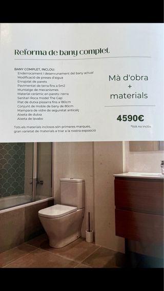 Reforma Baño Completo