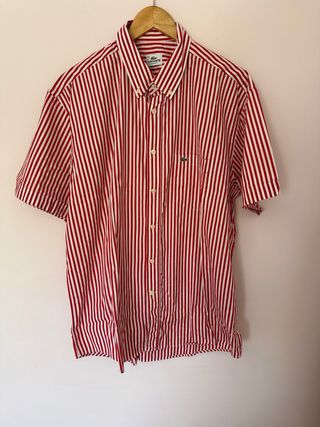 Camisa Lacoste roja XL