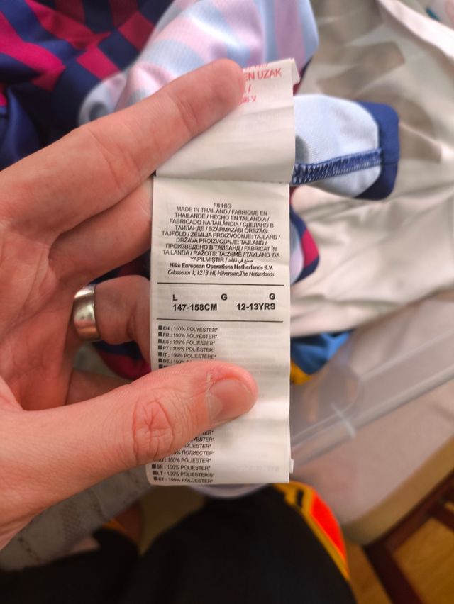 Camiseta FC Barcelona Nike - Talla L niño