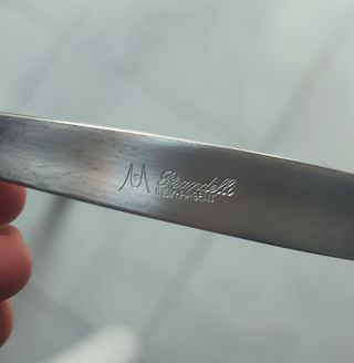 Servizio pesce 12 persone acciaio e argento