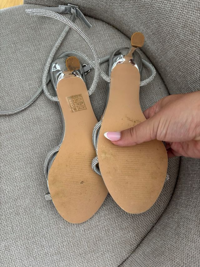 Sandalias Plataforma Fiesta Brillantes