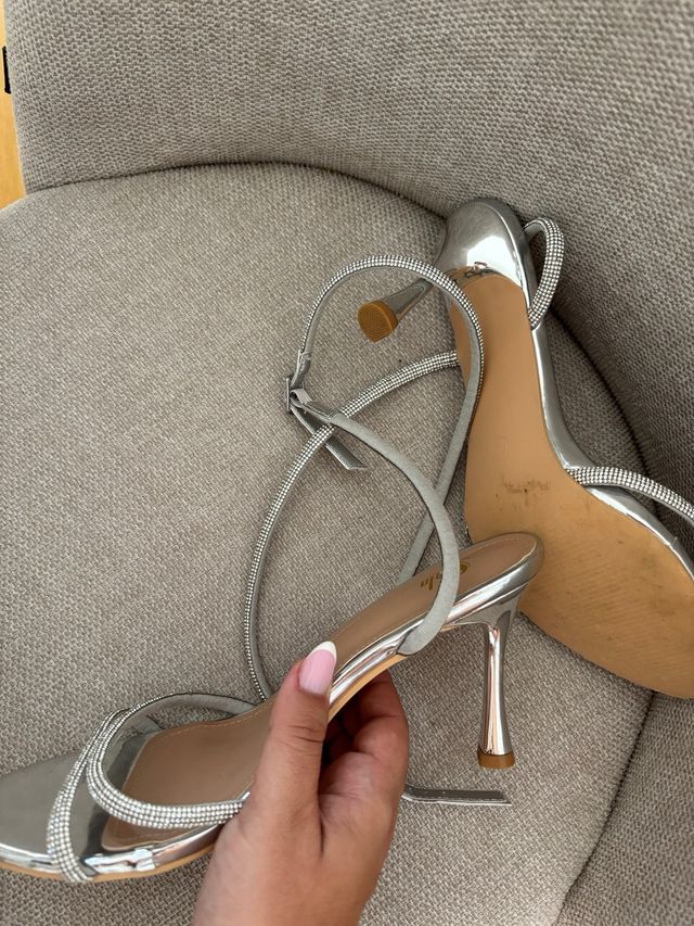 Sandalias Plataforma Fiesta Brillantes