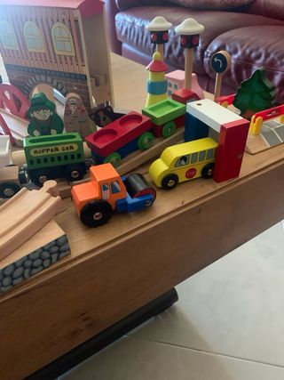 Trenino legno bambini