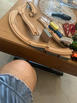 Trenino legno bambini