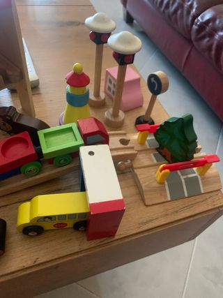 Trenino legno bambini