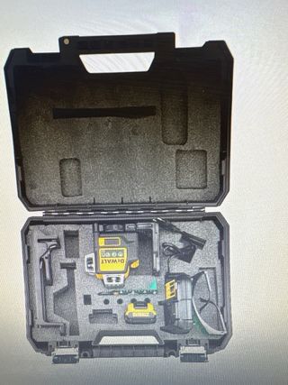 nivel laser dewalt verde 3 lineas 360°