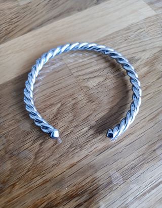 Braccialetto Alluminio - Intrecciato