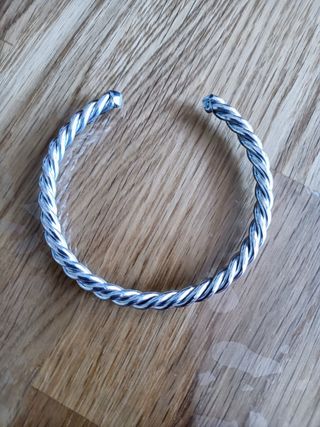 Braccialetto Alluminio - Intrecciato