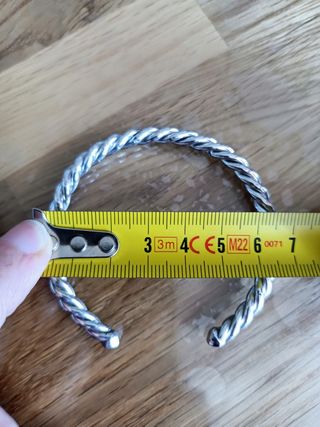 Braccialetto Alluminio - Intrecciato