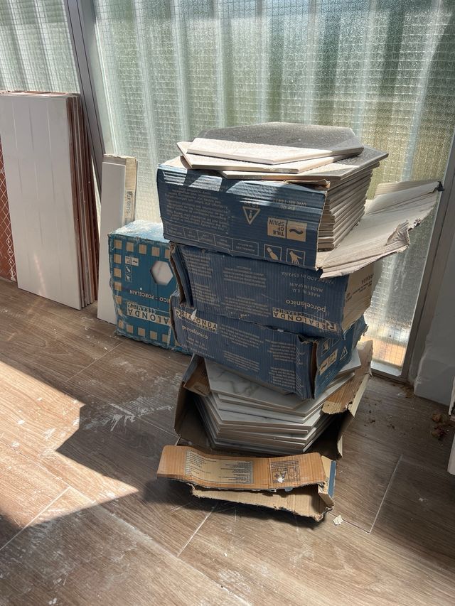 Hexagonales baldosas