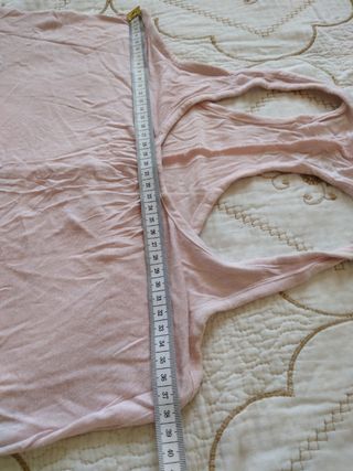 Camiseta/camisa larga rosa 