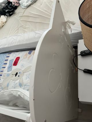 Cuna MICUNA blanca bebé