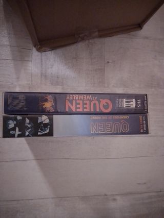 VHS Queen & Take That Concerti