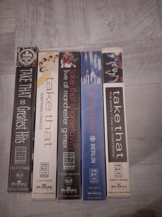 VHS Queen & Take That Concerti