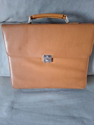 Maletín ejecutivo piel marrón